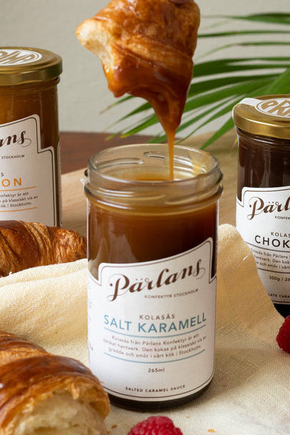 Pärlans Konfektyr Salt Karamell – suolakinuskikastike 300 g