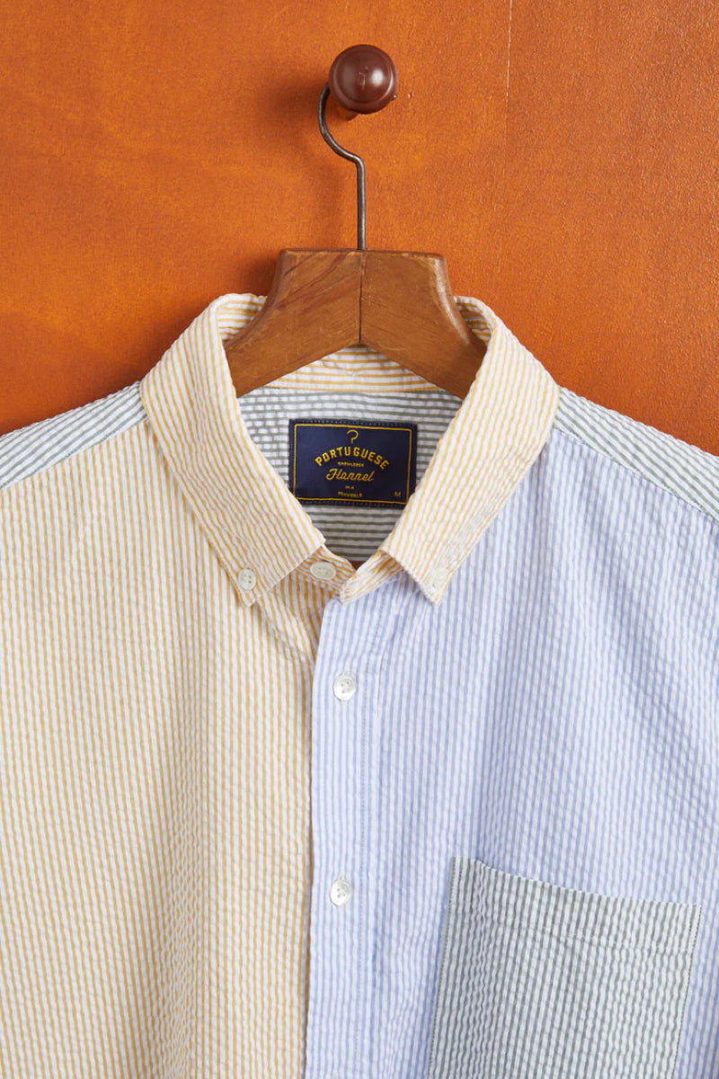 Portuguese Flannel Atlantico shirt - patchwork