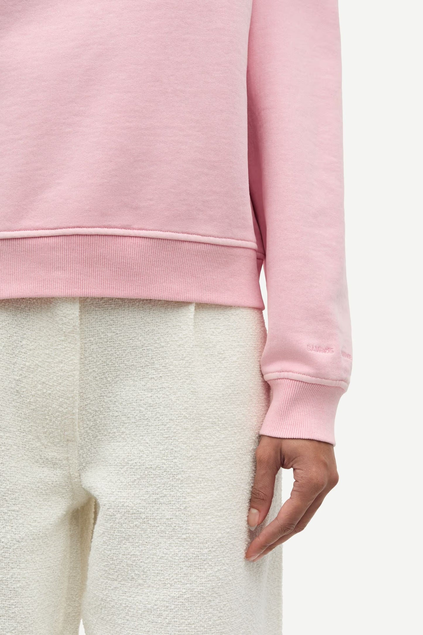 Samsøe Samsøe Savan sweat - bleached mauve pigment