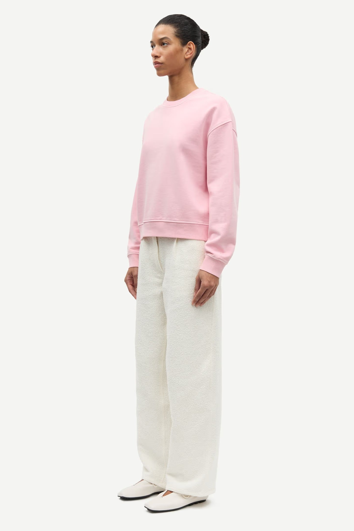 Samsøe Samsøe Savan sweat - bleached mauve pigment