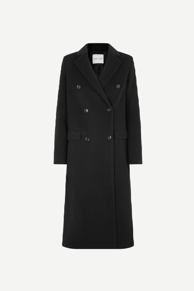 Samsøe Samsøe Falcon coat - black