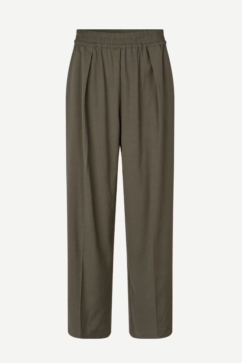 Samsøe Samsøe Julia trousers - Black olive