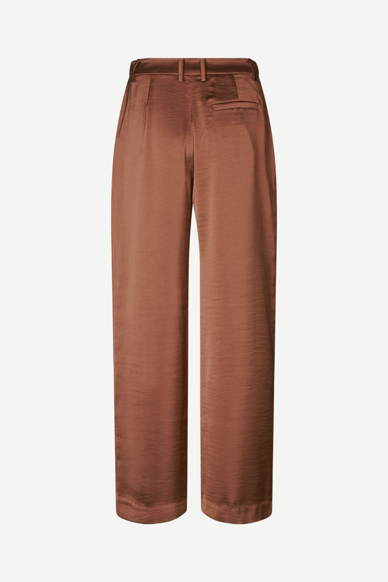 Samsøe Samsøe Saagnete trousers - Tortoise Shell