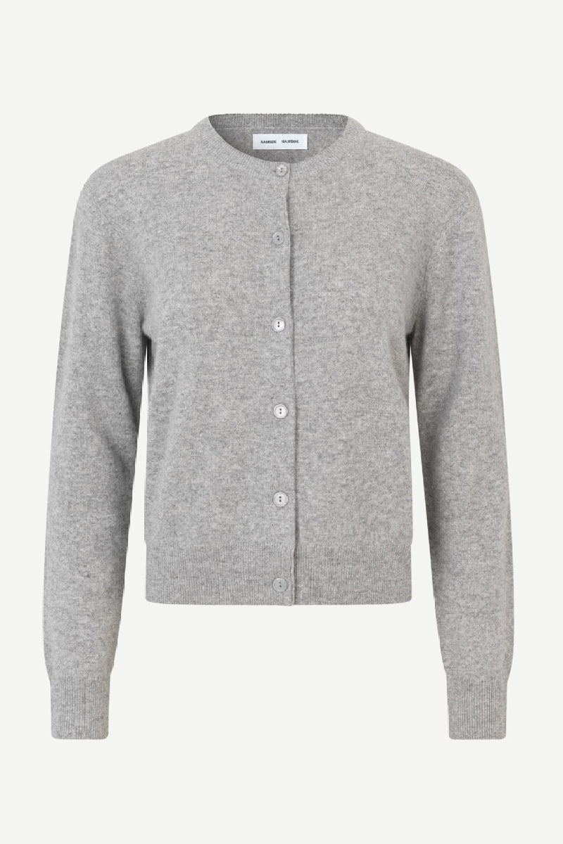 Samsøe Samsøe Saboston cardigan - grey melange