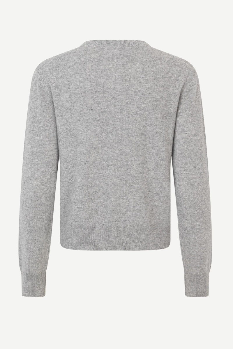 Samsøe Samsøe Saboston cardigan - grey melange