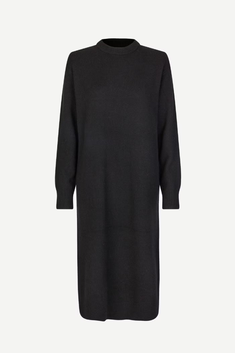 Samsøe Samsøe Sacharlotte knit dress - black