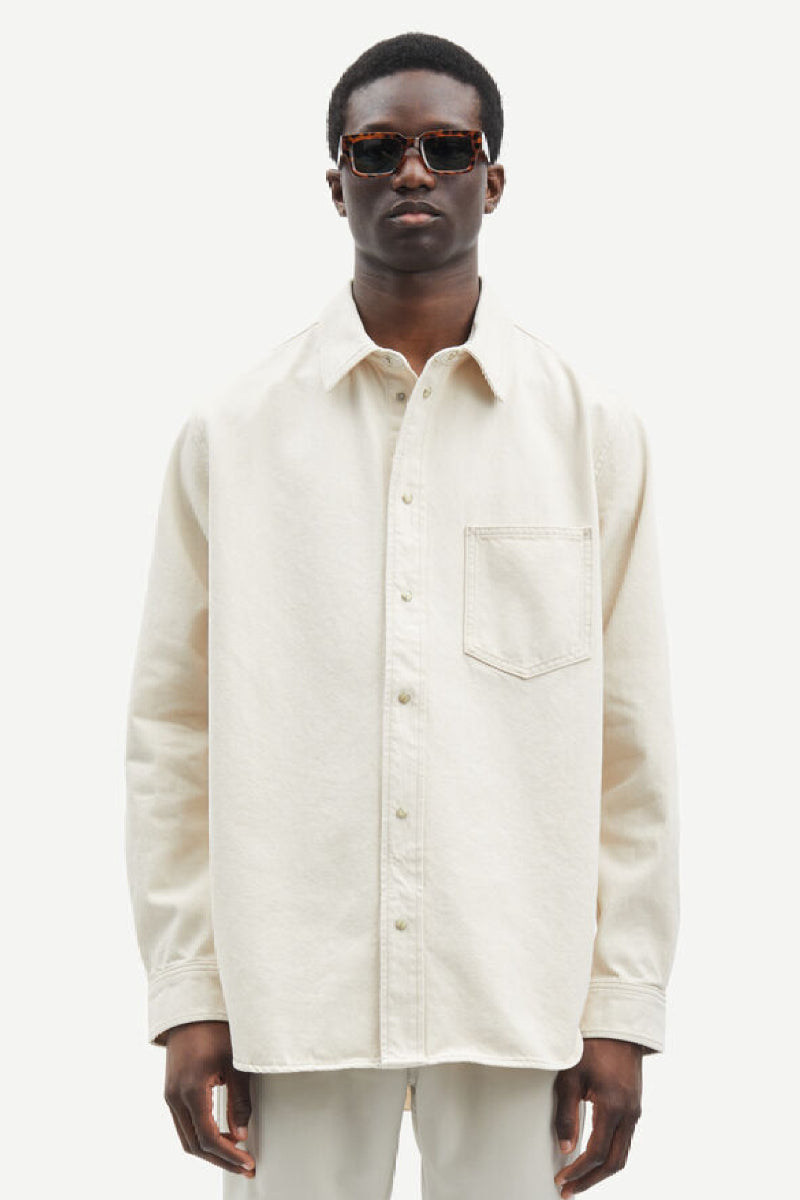 Samsøe & Samsøe Sadamon shirt - natural