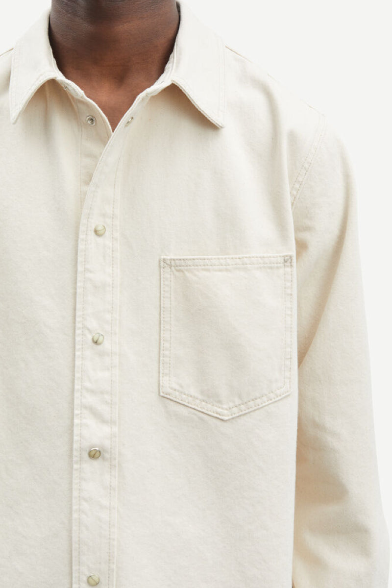 Samsøe & Samsøe Sadamon shirt - natural