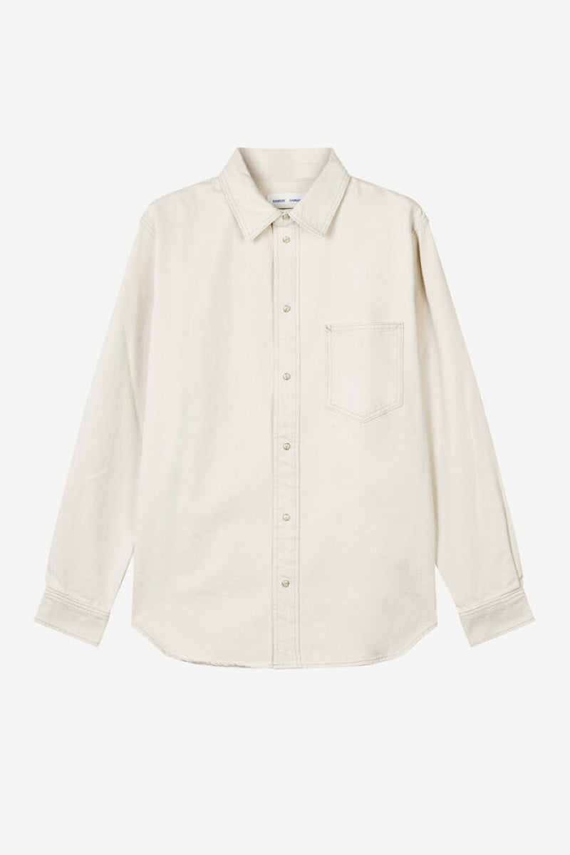 Samsøe & Samsøe Sadamon shirt - natural