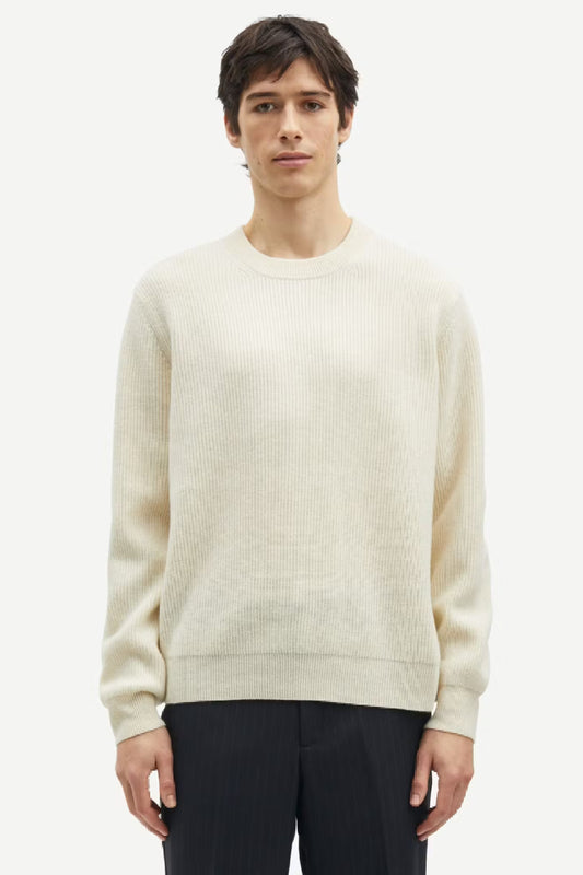 samsoe-samsoe-saisaks-sweater-clear-cream