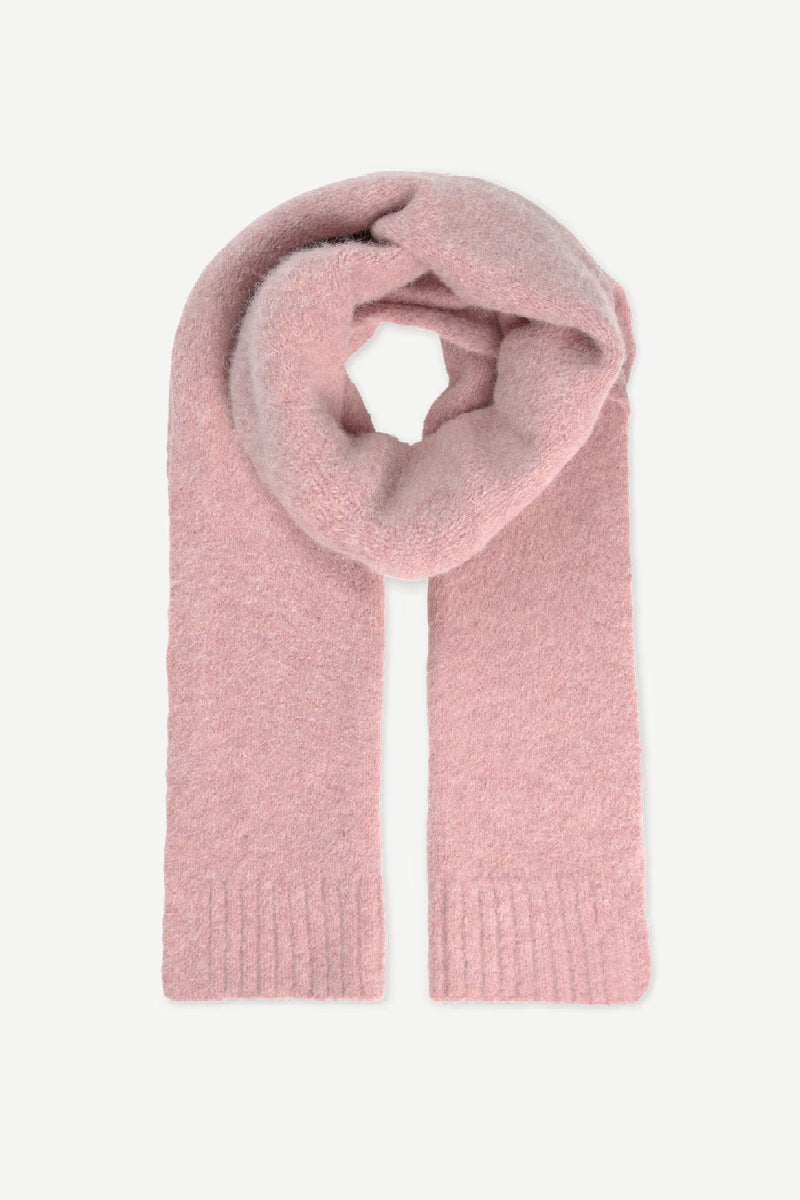 Samsøe Samsøe Sajeanne scarf - woodrose