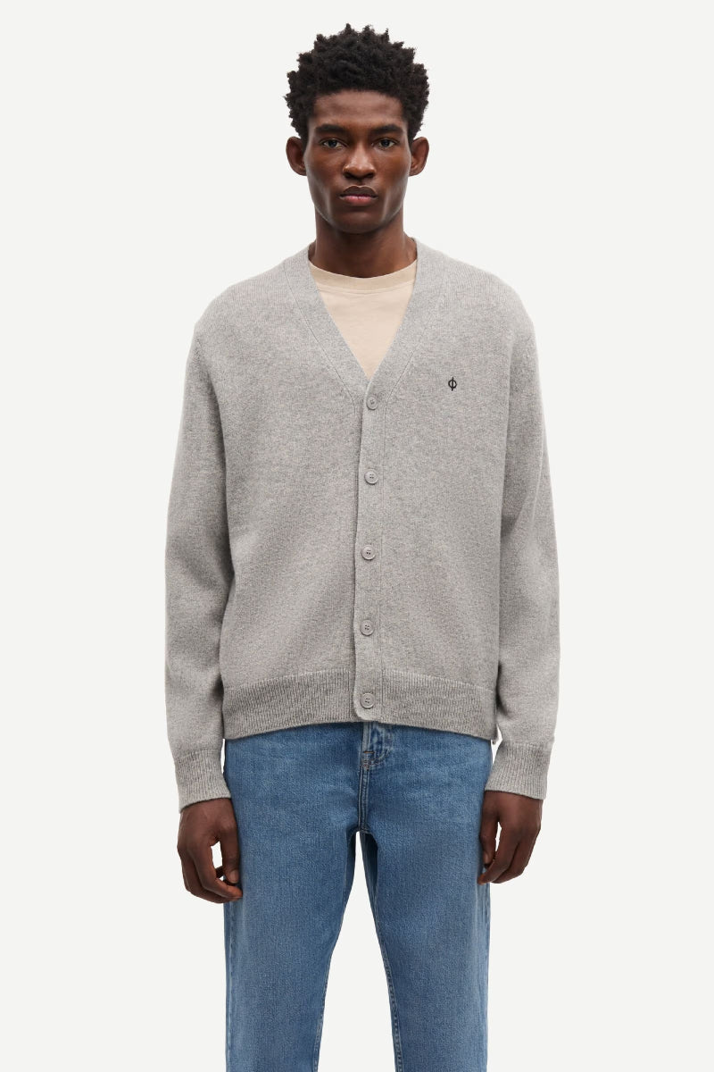 Samsøe Samsøe Sapatrik Cardigan - grey melange