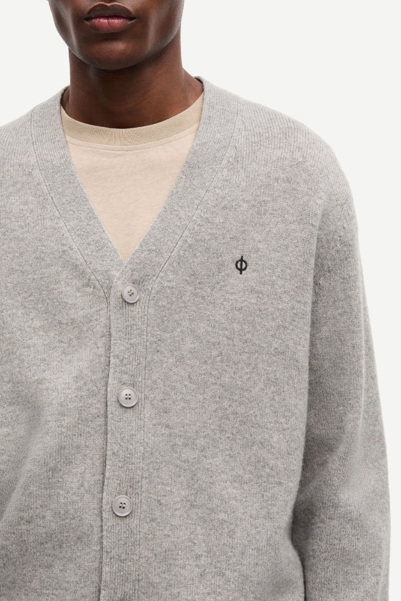 Samsøe Samsøe Sapatrik Cardigan - grey melange