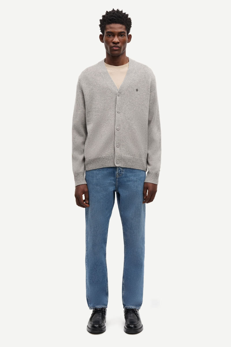 Samsøe Samsøe Sapatrik Cardigan - grey melange