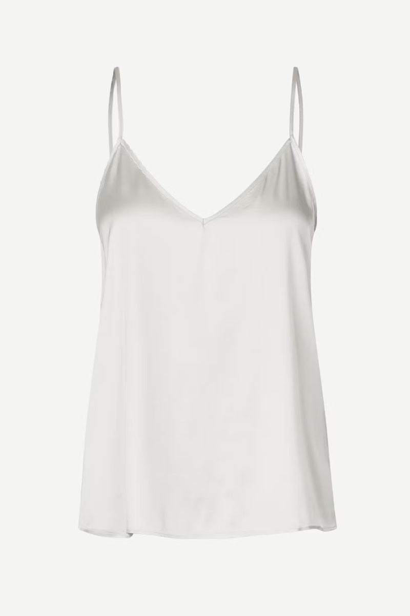 Samsøe Samsøe Sharon strap top - white onyx