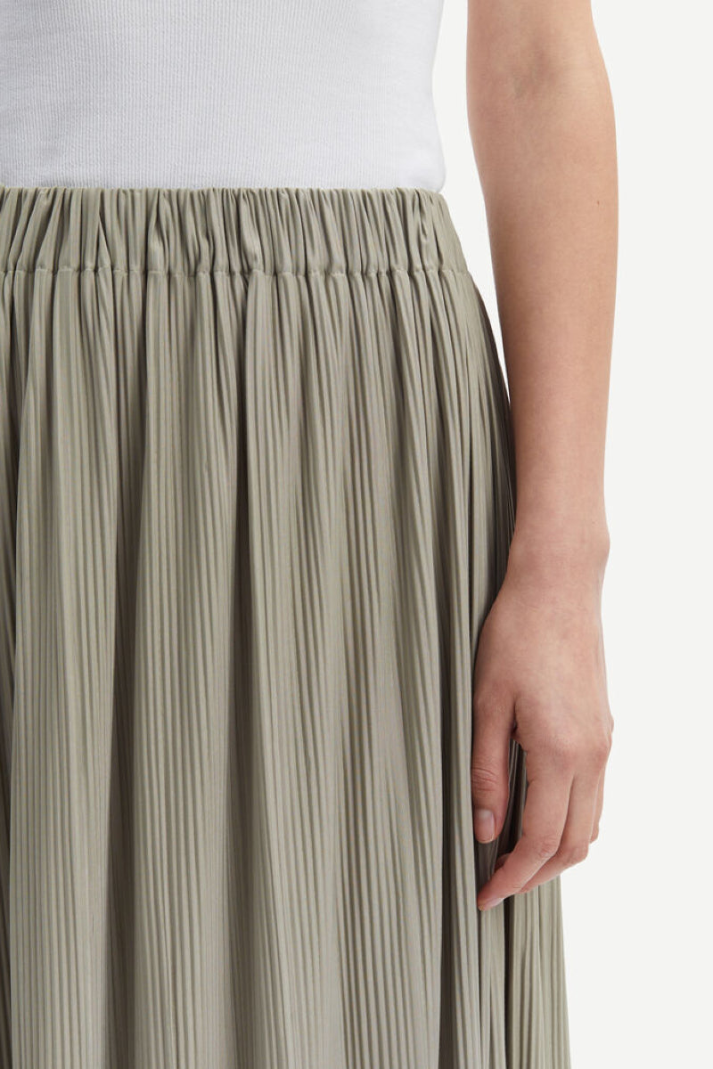 Samsøe & Samsøe Uma skirt - silver sage