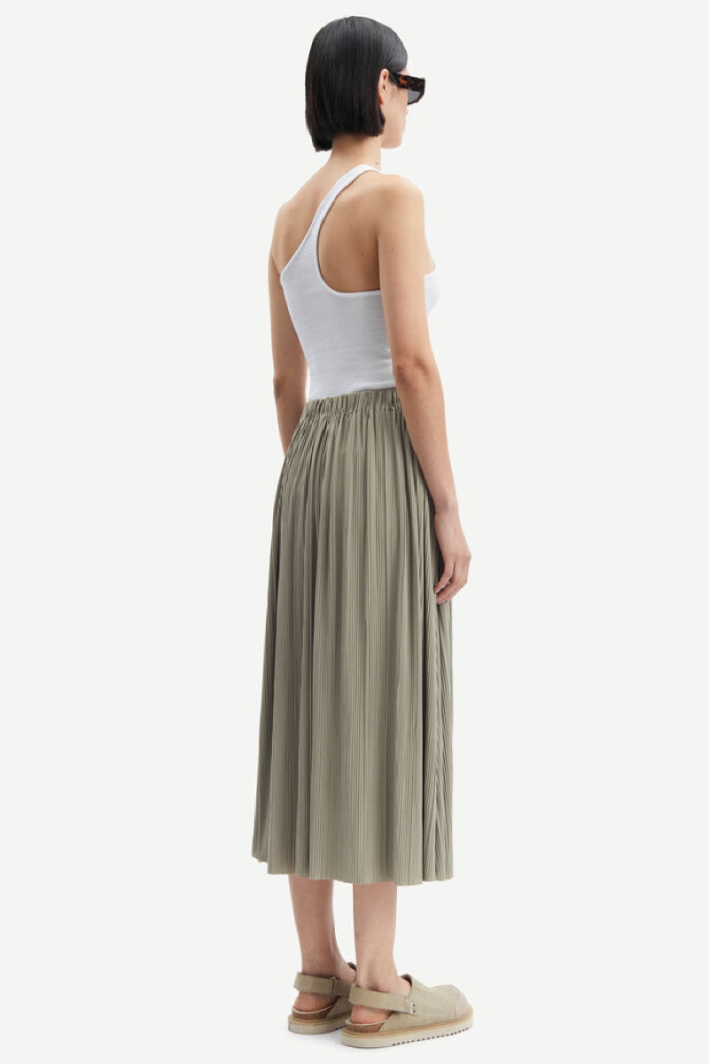 Samsøe Samsøe Uma skirt - silver sage