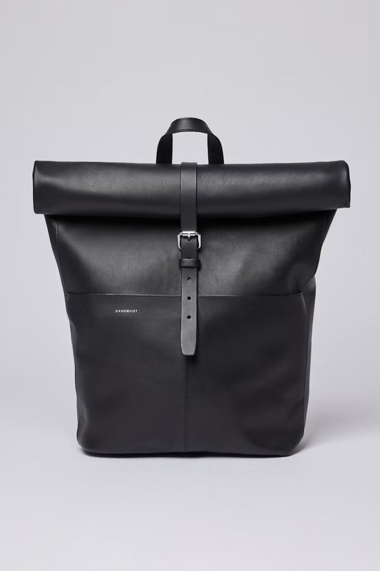 Sandqvist Antonia Leather reppu - black