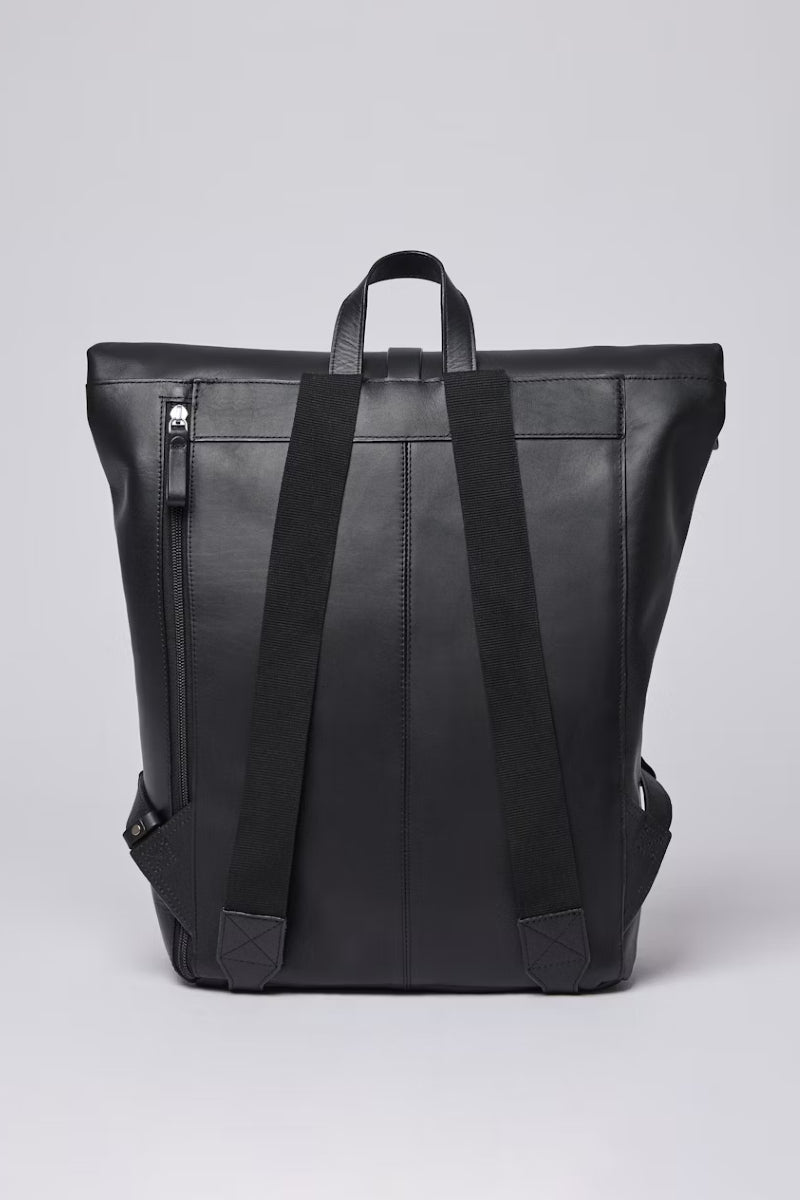 Sandqvist Antonia Leather reppu - black