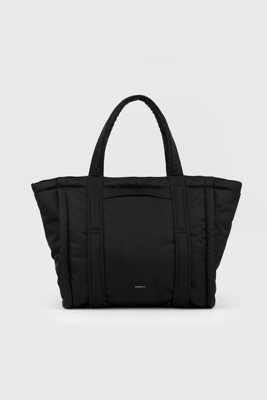 Sandqvist Curve Tote bag - black