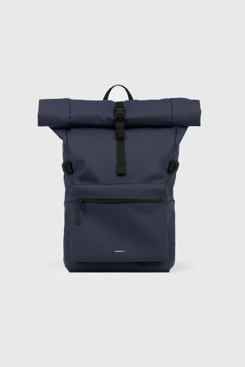 Sandqvist Stream Rolltop Backpack L - Navy