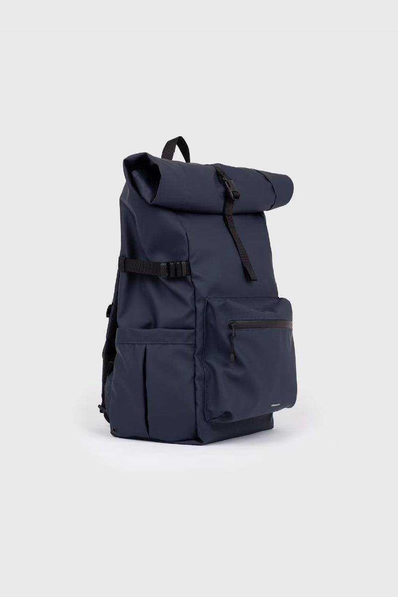 Sandqvist Stream Rolltop Backpack L - Navy