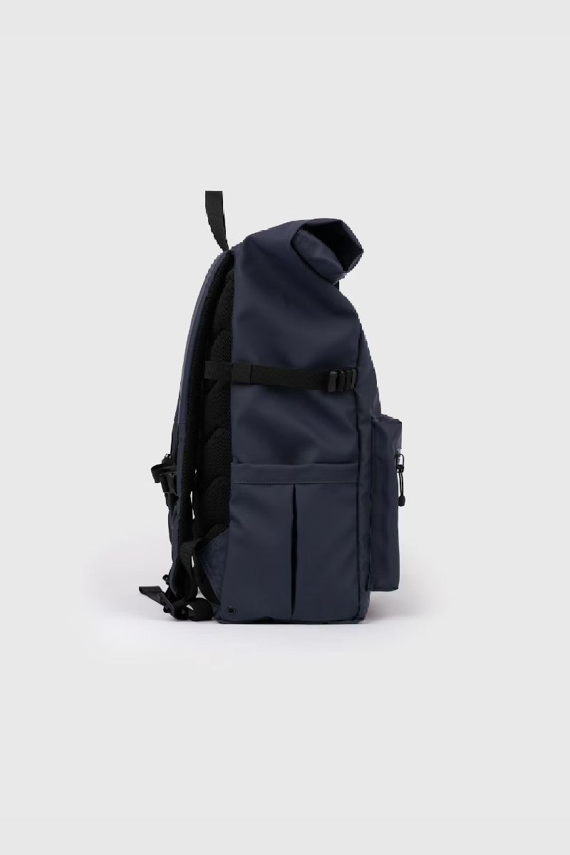 Sandqvist Stream Rolltop Backpack L - Navy