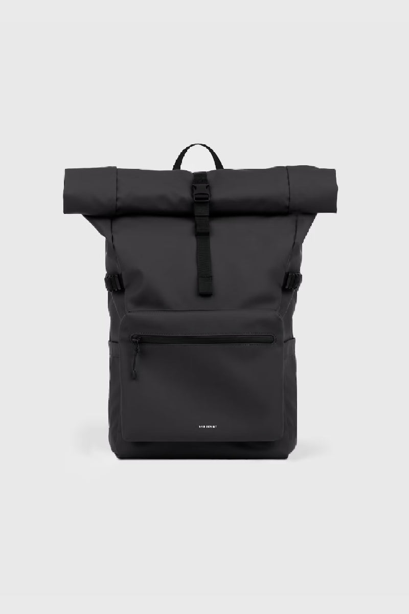 Sandqvist Stream Rolltop Backpack L - Black