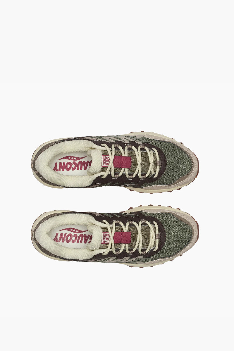 Saucony Grid Peak Unisex - olive/brown