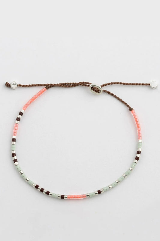 Syster P Code Bracelet Silver - I Love You