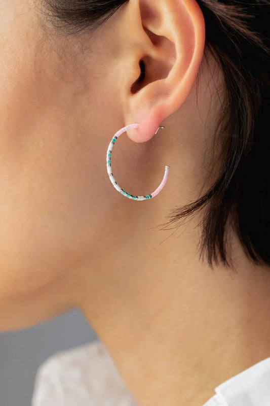 Syster P Code earrings - silver