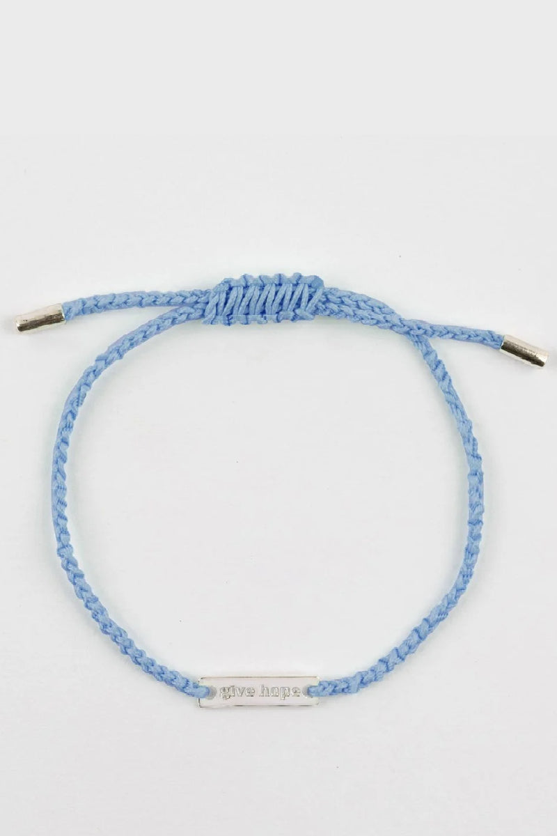 Syster P Give Hope bracelet - powder blue