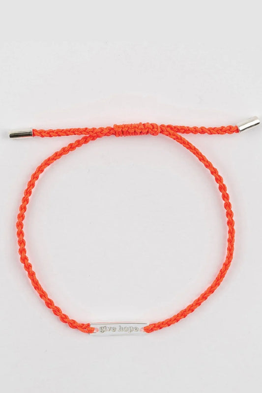 Syster P Give Hope bracelet - coral