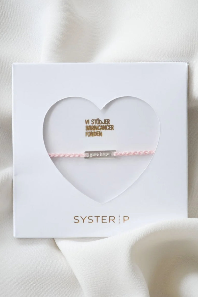 Syster P Give Hope bracelet - pink