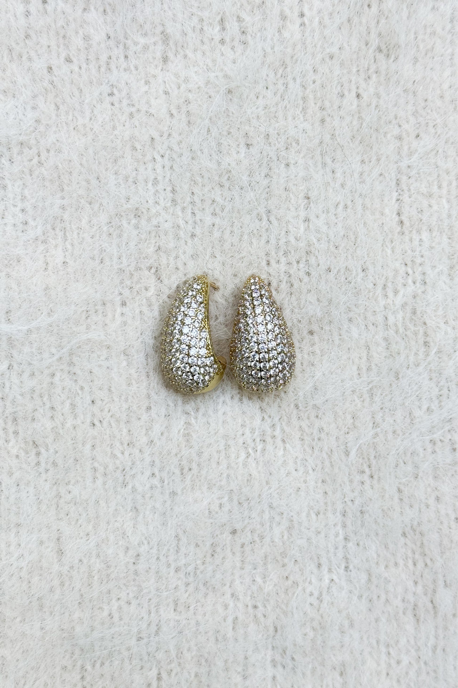 Twist & Tango Macy rhinestone earrings - gold plated