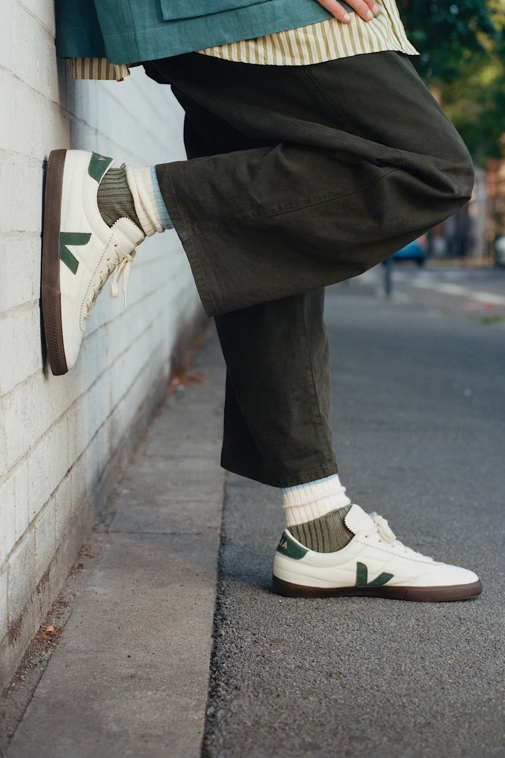 Veja Panenka O.T. Leather - white cyprus eagle