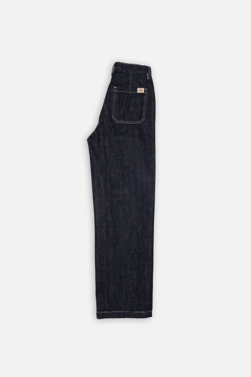 Nudie Jeans Wendy Double Knee Denim Pants - Dark Blue