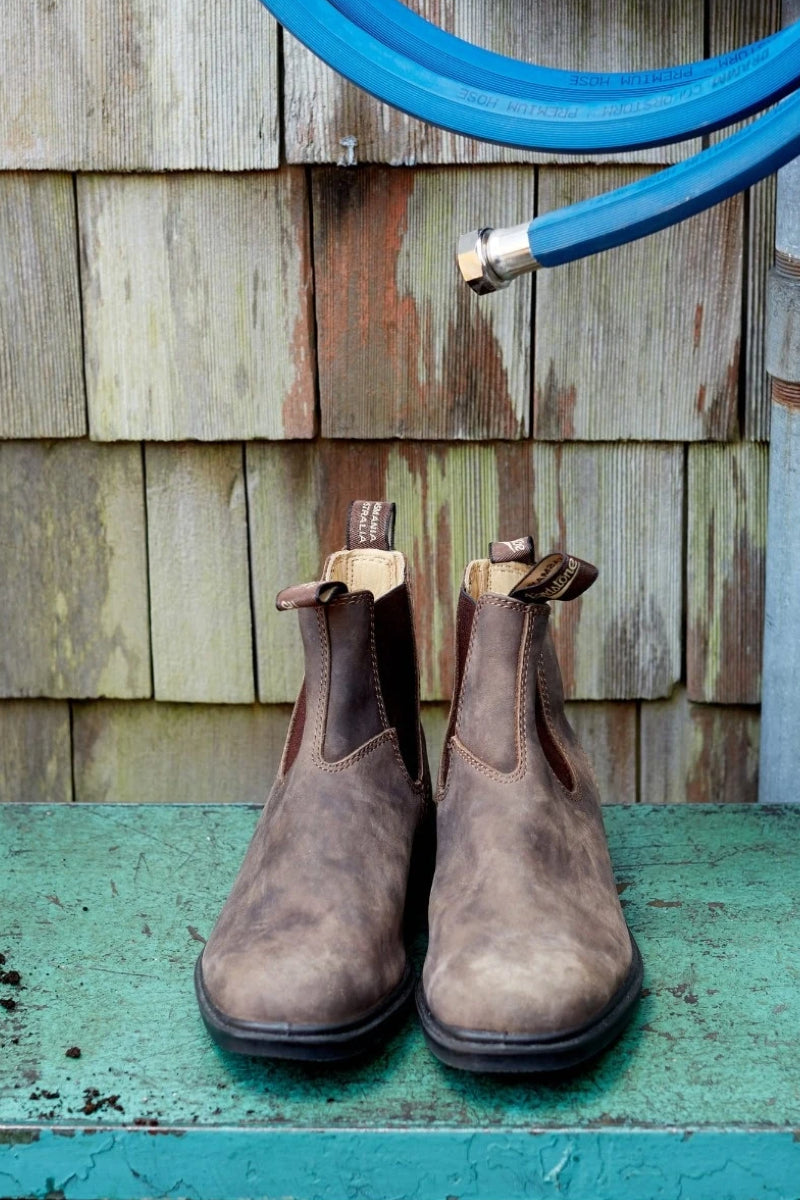 Blundstone 1306 Mens Chelsea Boots - Rustic Brown INCH" Blundstone 1306 Mens Chelsea Boots - Rustic Brown INCH"