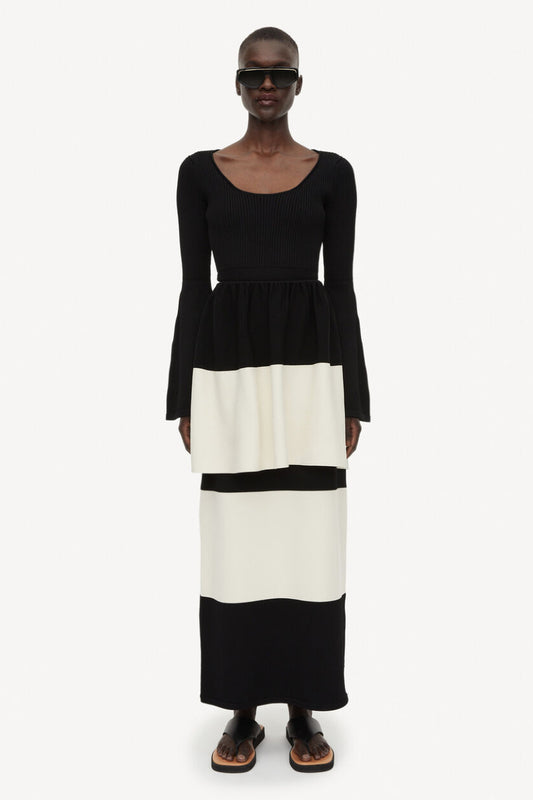 By Malene Birger Evora skirt / dress - black/white