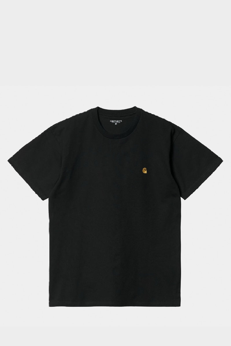 Carhartt WIP S/S Chase T-shirt - musta