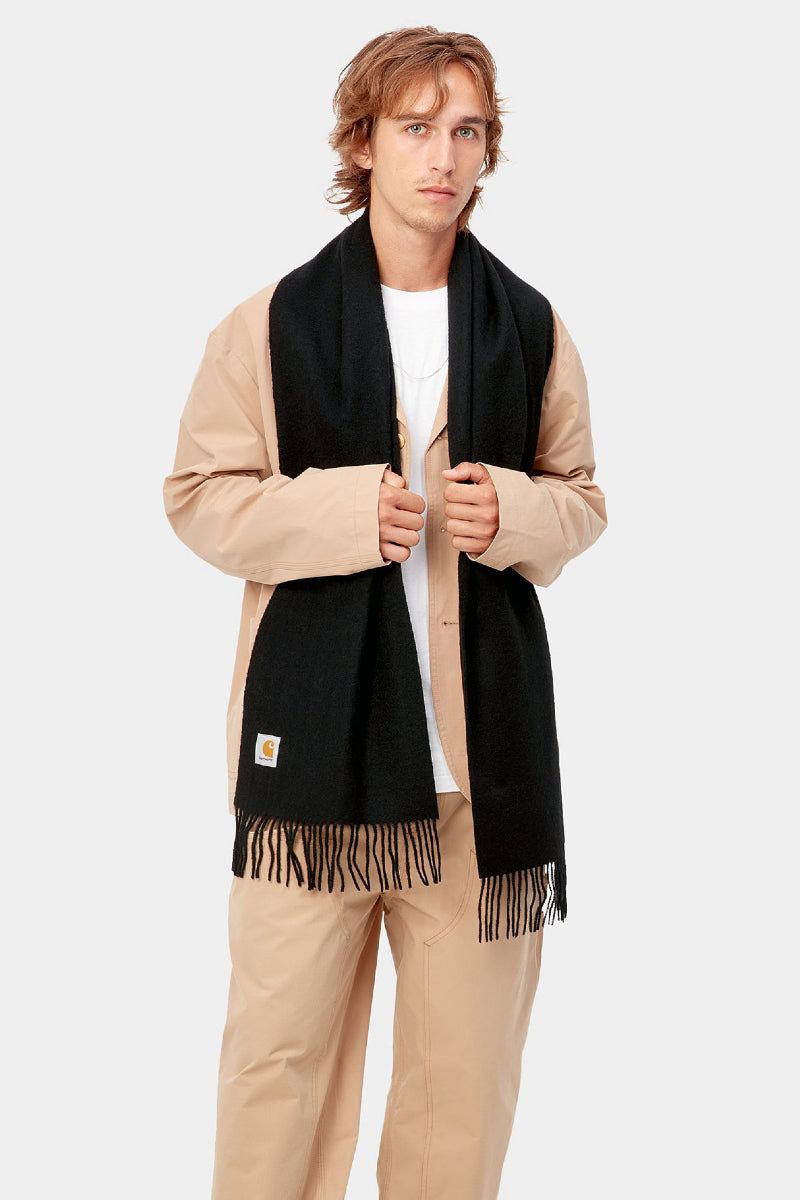 Carhartt WIP Clan scarf - black