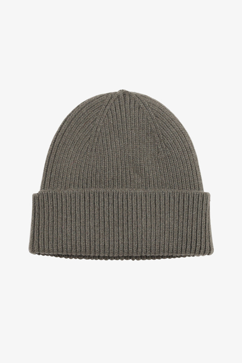 Colorful Standard merino wool beanie - dusty olive