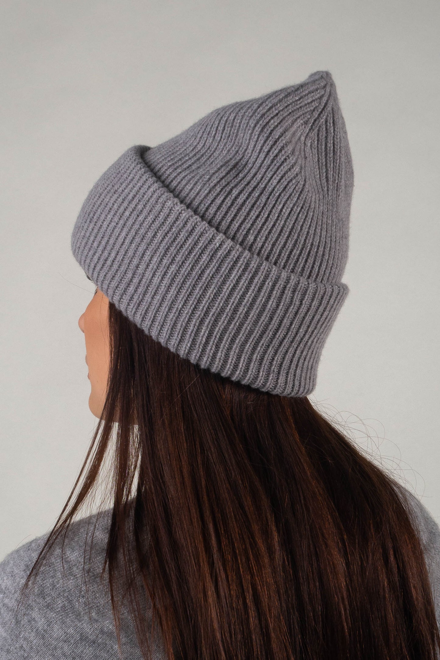 Colorful Standard merino wool hat - heather grey