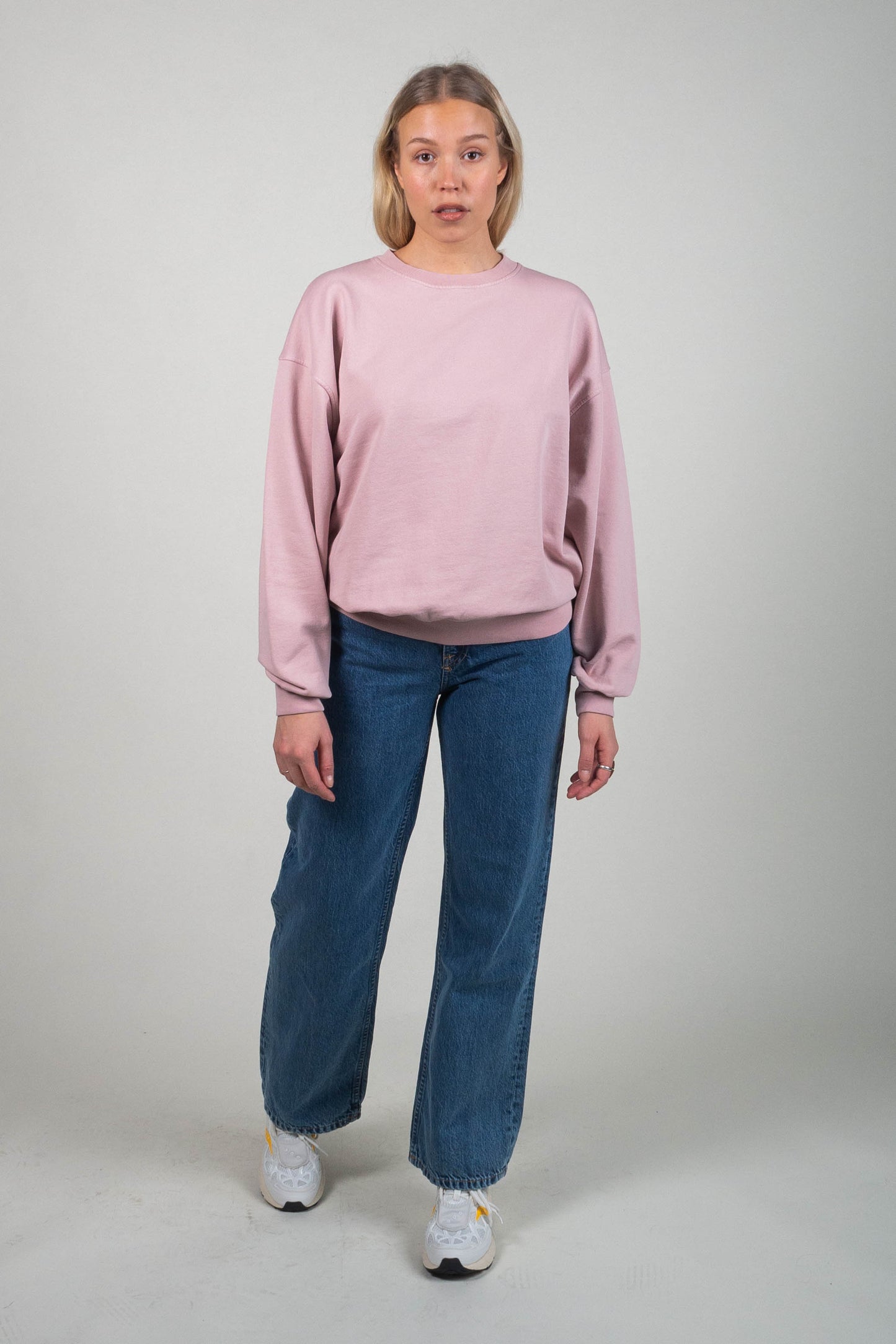 Colorful Standard Classic Organic Oversized Crew - Faded pink