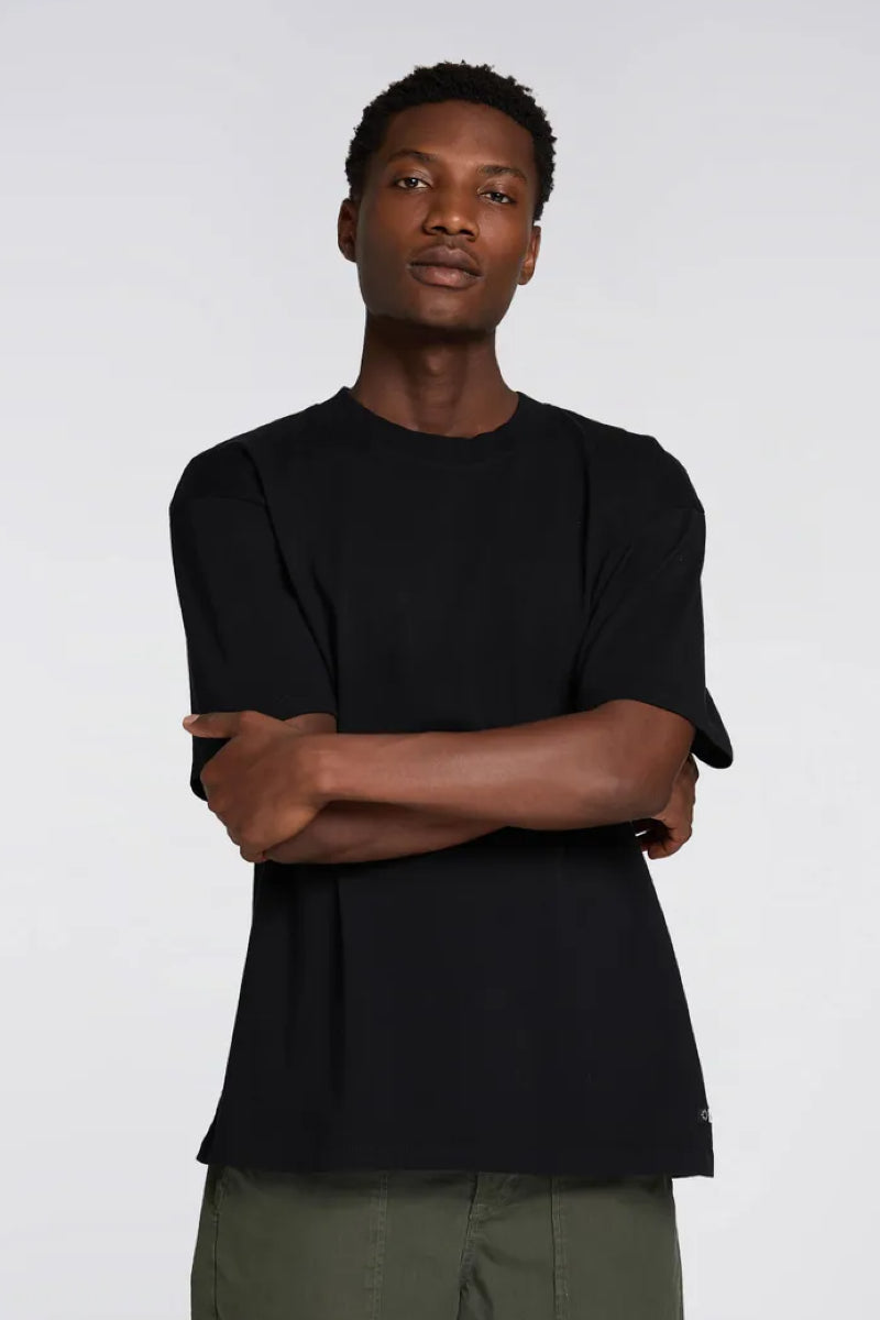 Edwin Oversize Basic TS Single Jersey t-paita - black