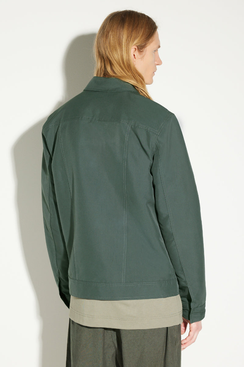 Elvine Kristoffer high dense P.W. jacket - slate green