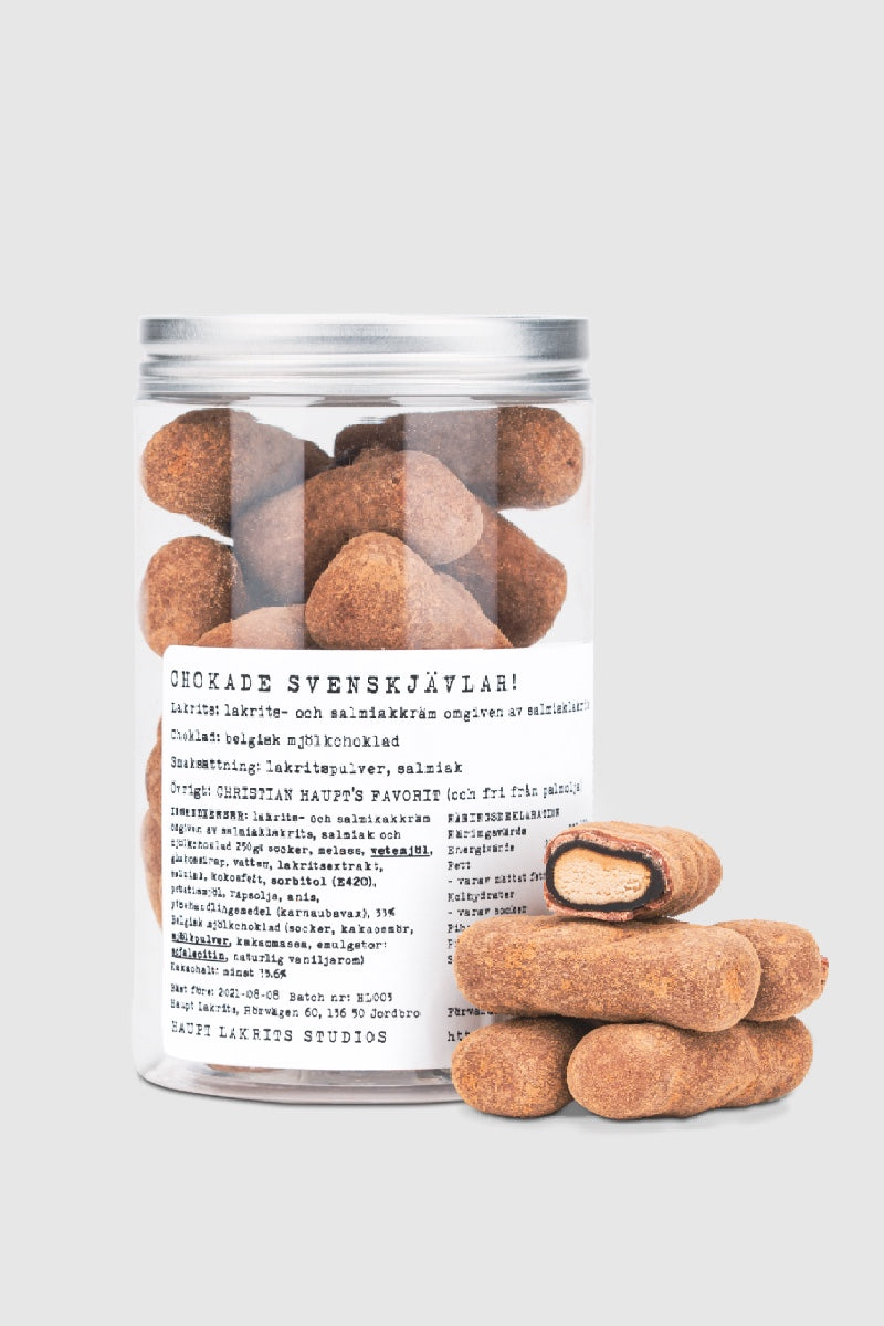 Haupt Lakrits Chokade Svenskjävlar!