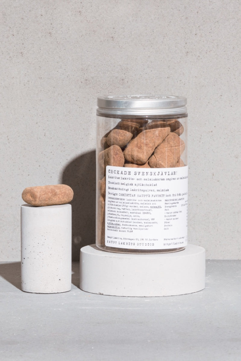 Haupt Lakrits Chokade Svenskjävlar!