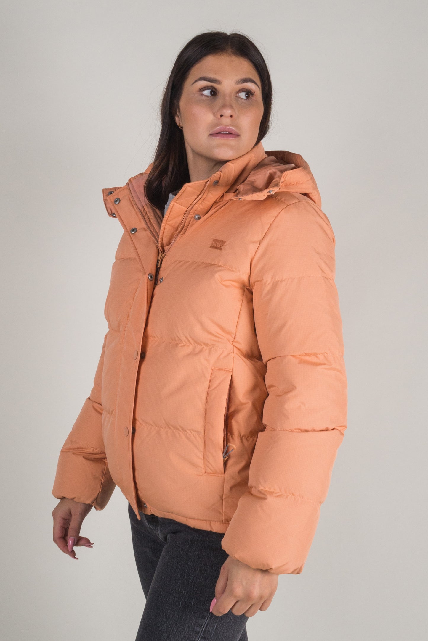 Levi's Quinn Down Puffer - Peach bloom