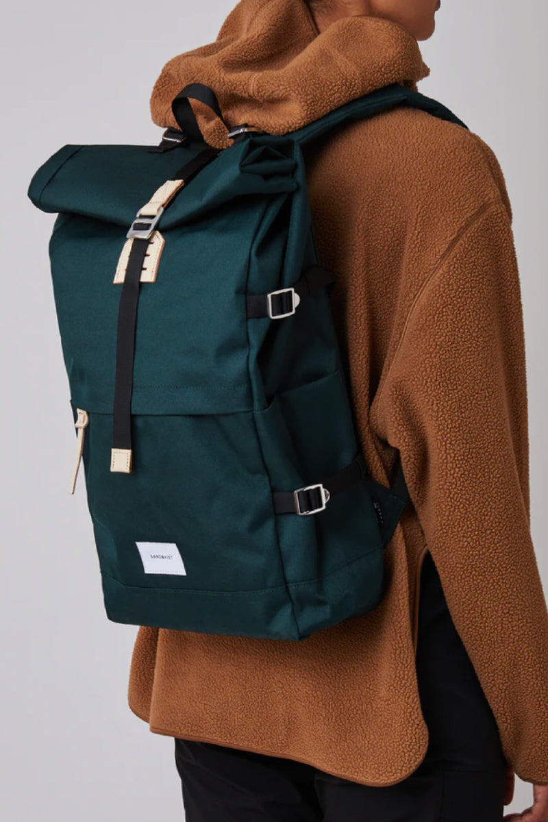 Sandqvist Bernt backpack - dark green